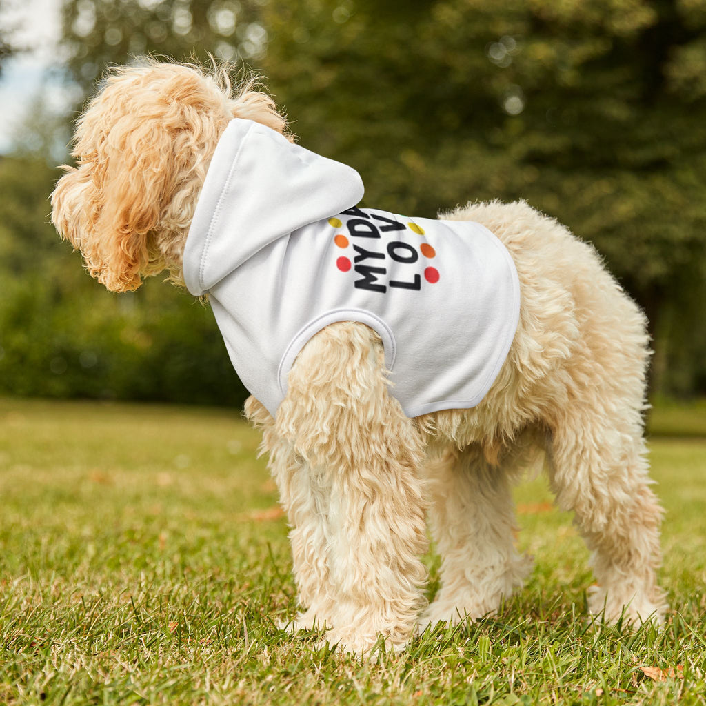 "My Daddies Love Me" Rainbow Pride Dog Hoodie