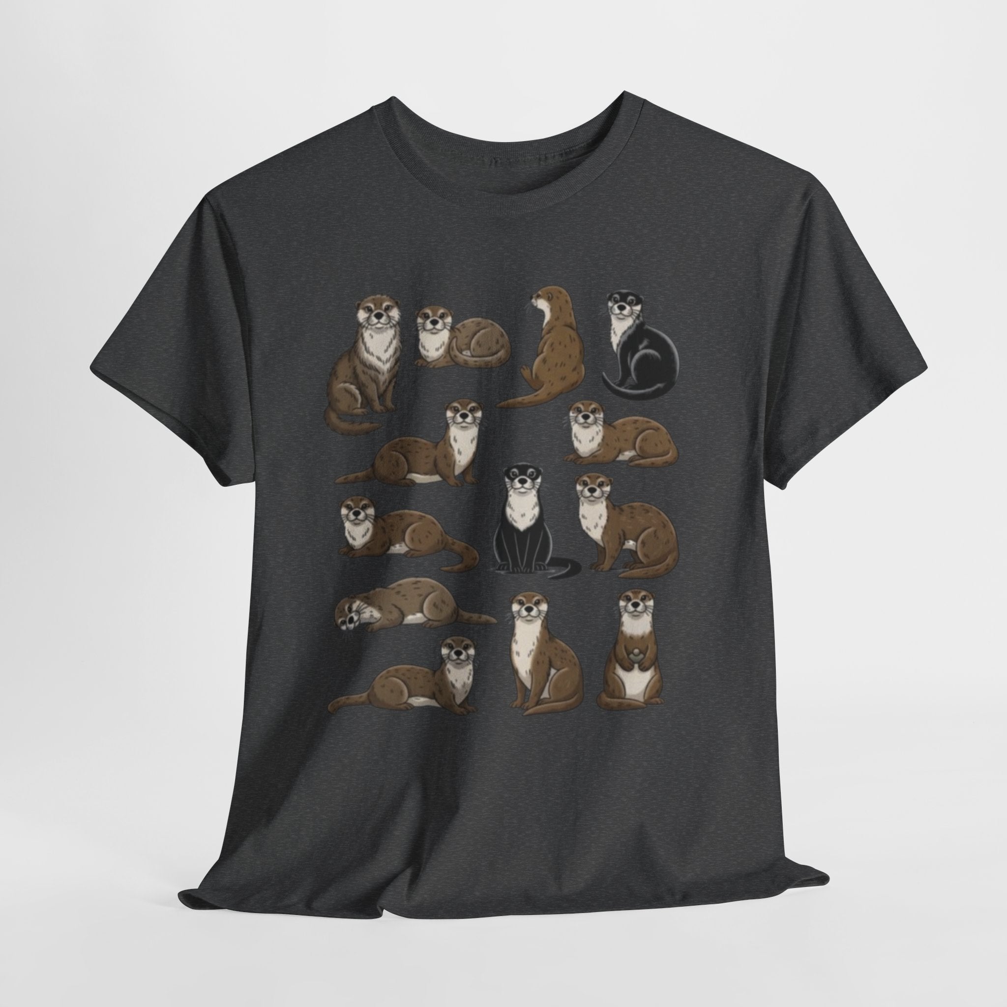 Cute Otter Illustration Tee