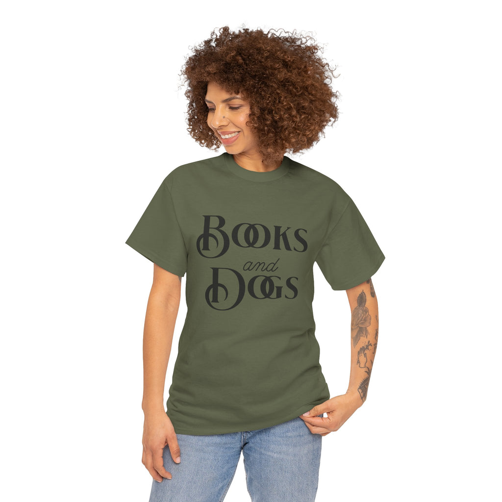 Books and Dogs Tee