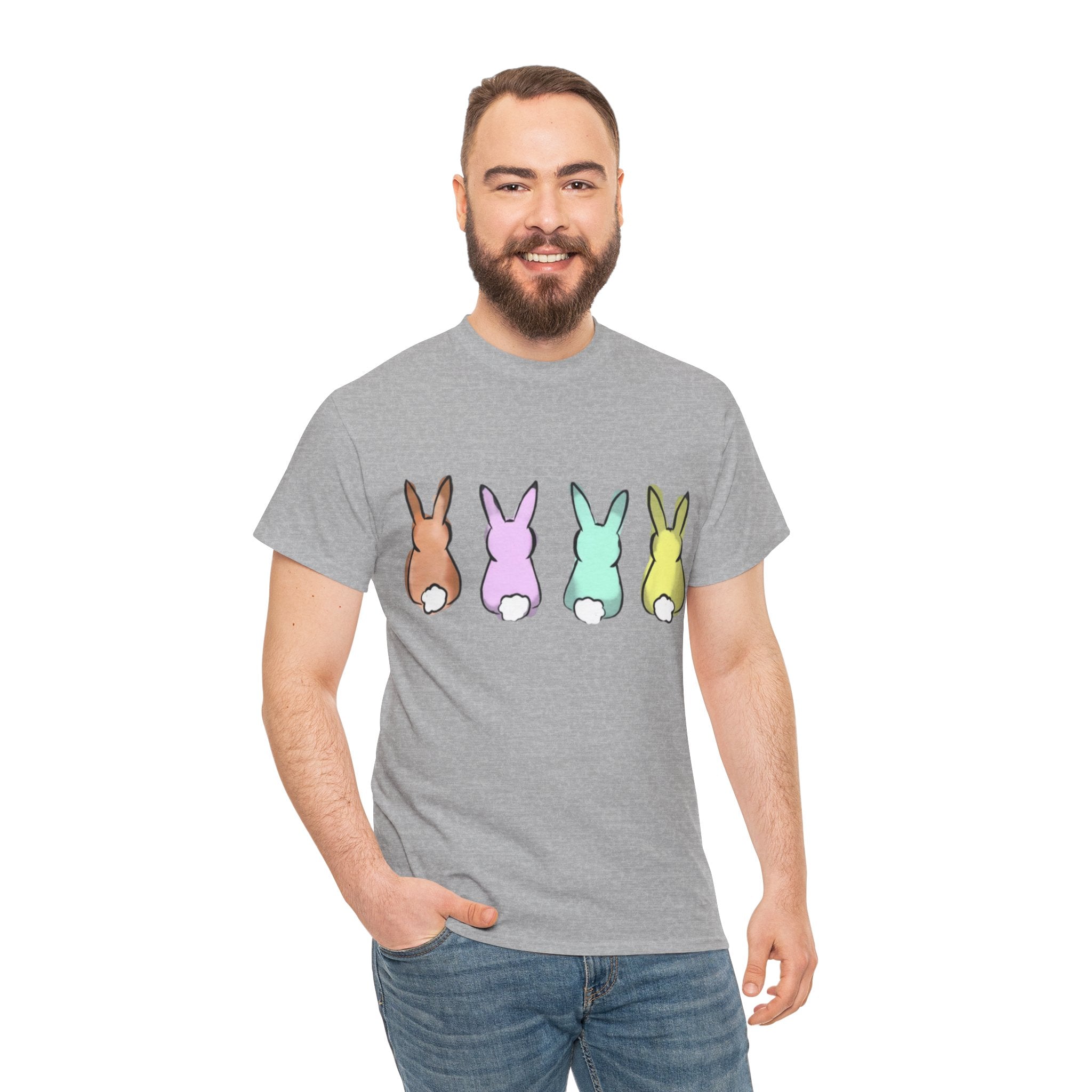 Easter Pastel Bunny Butt T-Shirt