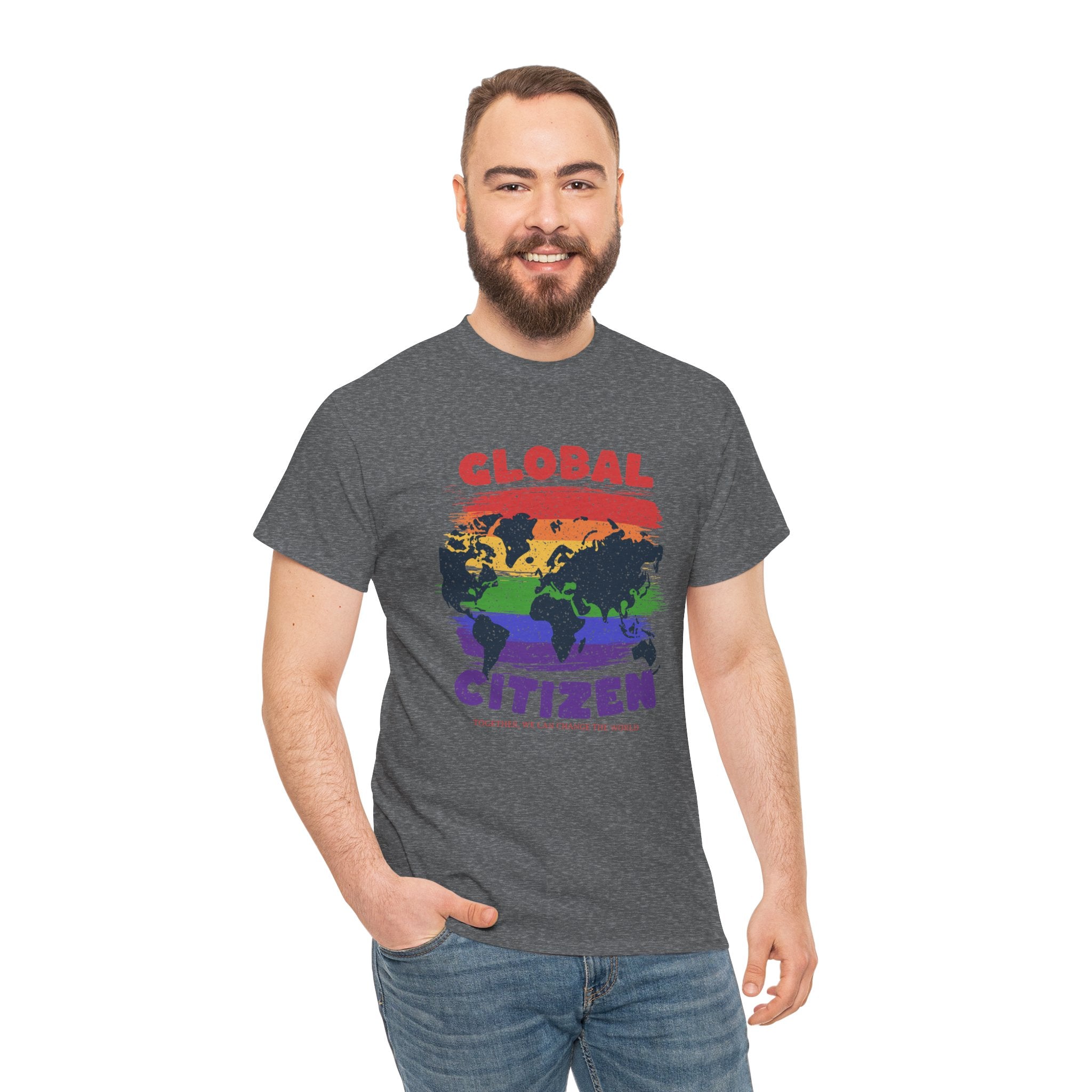 Global Citizen Rainbow Tee