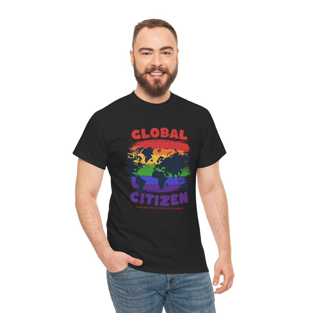 Global Citizen Rainbow Tee