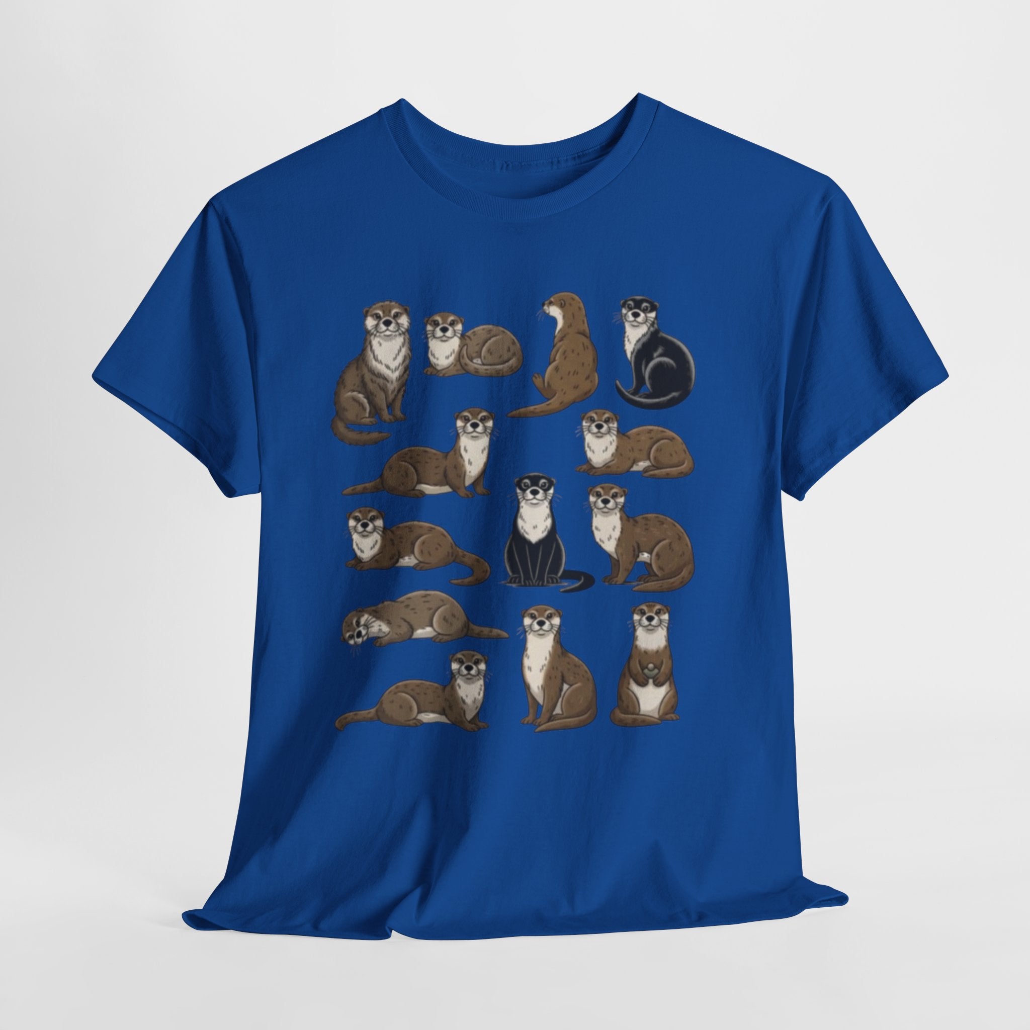 Cute Otter Illustration Tee