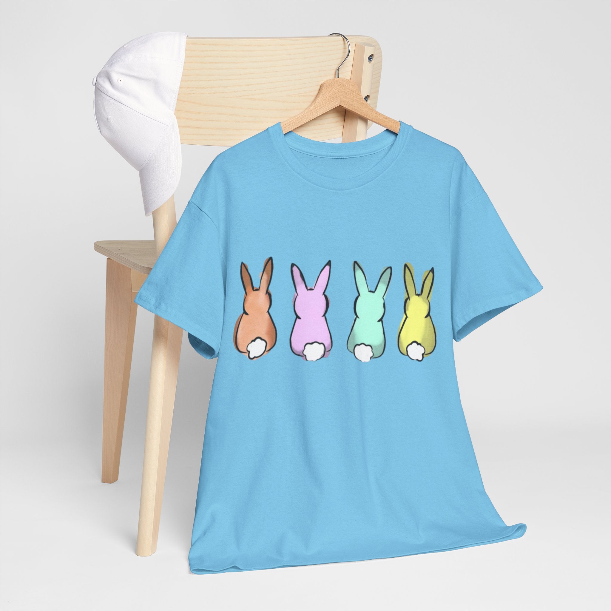 Easter Pastel Bunny Butt T-Shirt