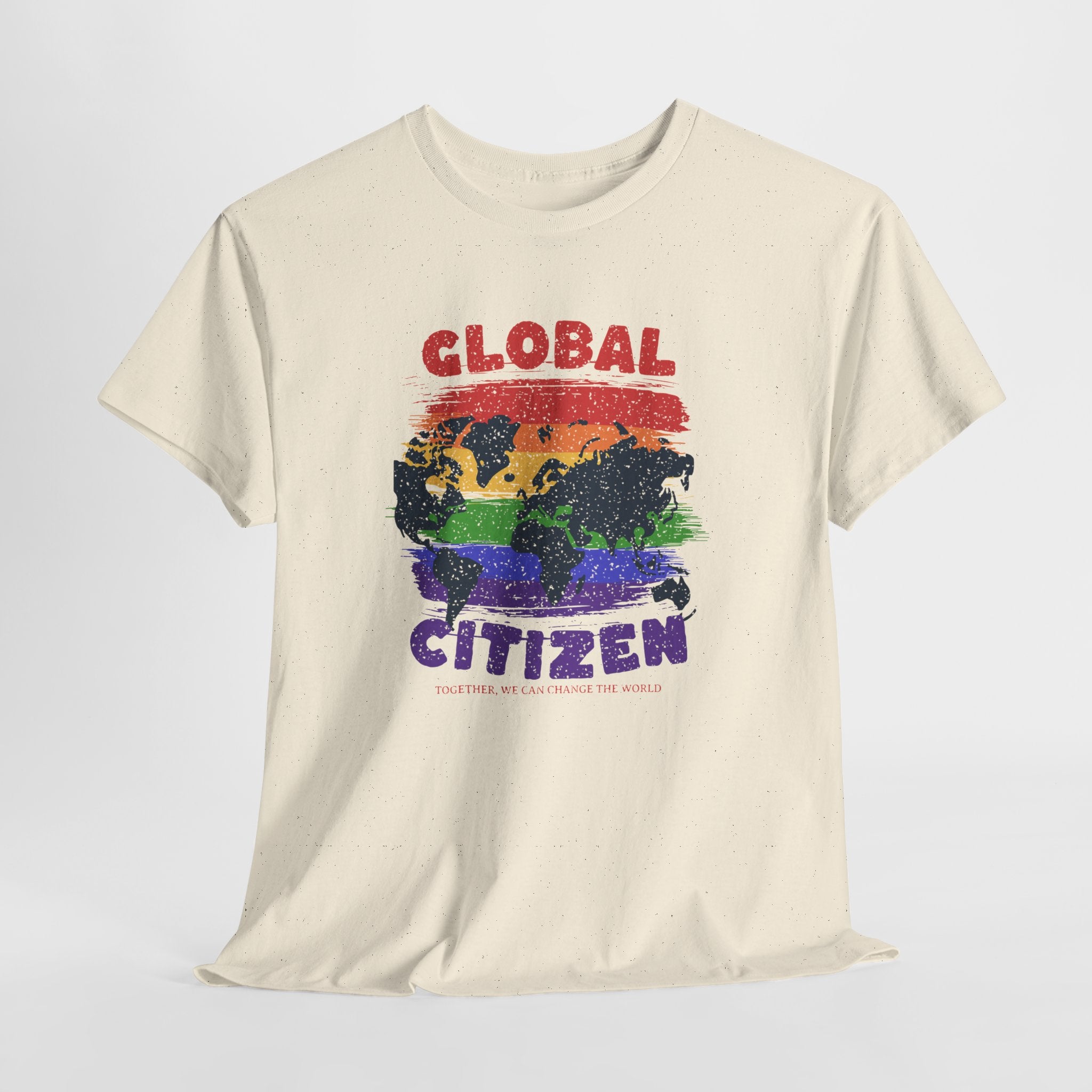 Global Citizen Rainbow Tee