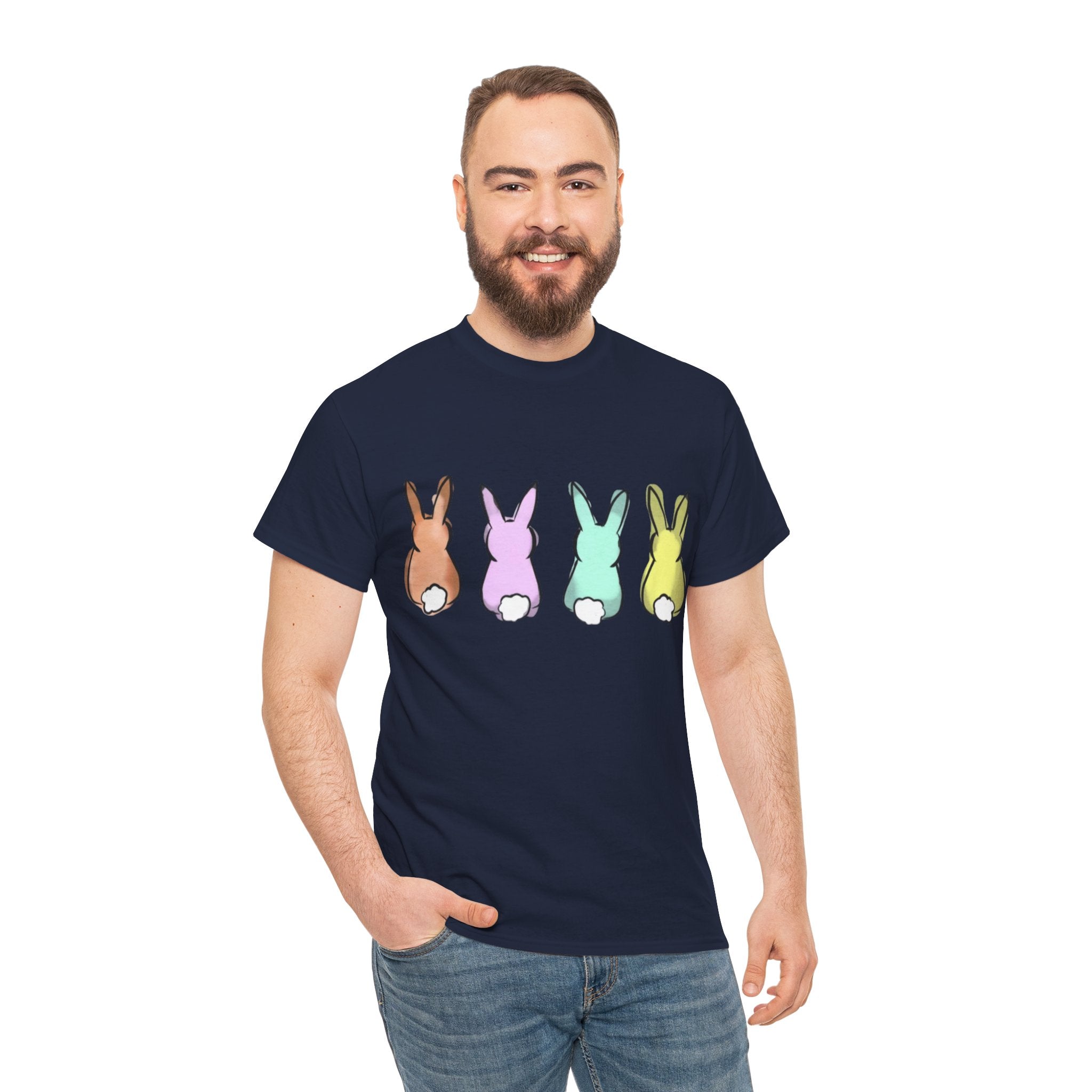 Easter Pastel Bunny Butt T-Shirt