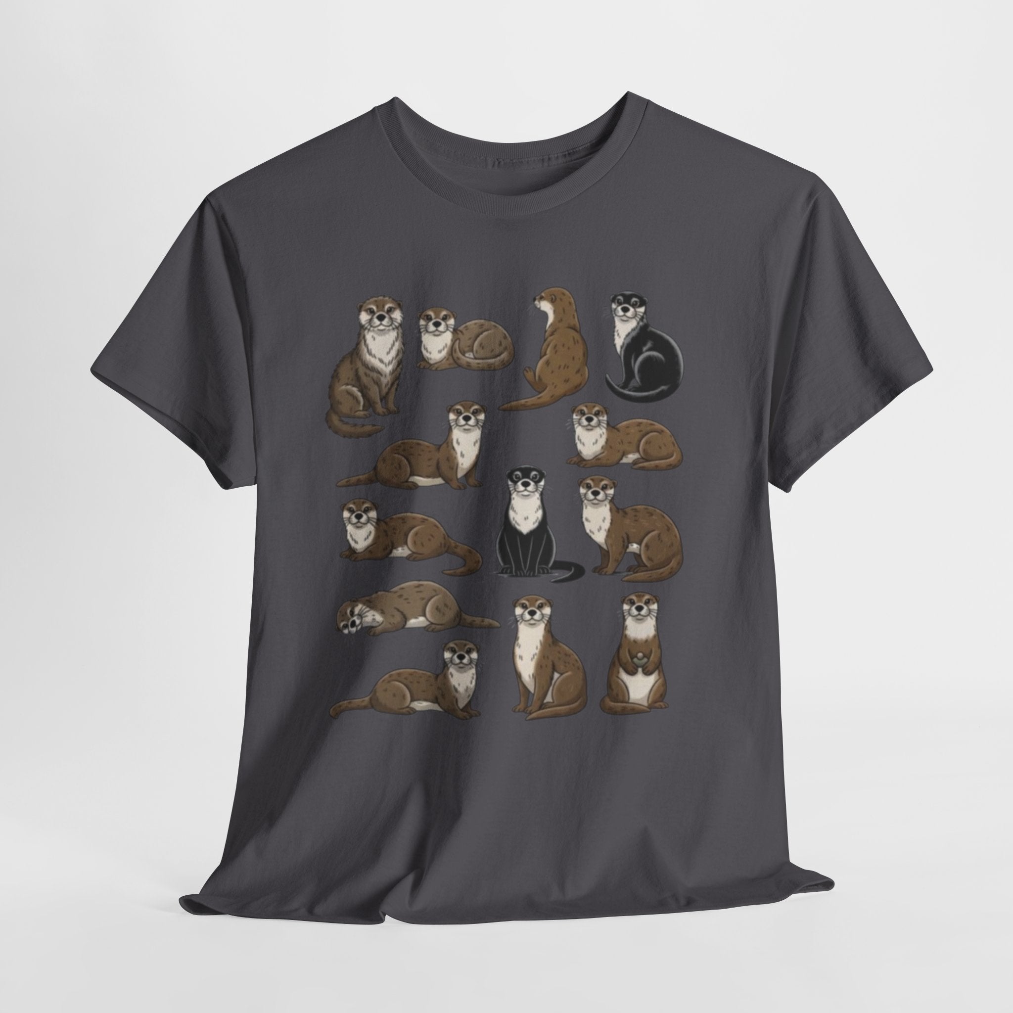 Cute Otter Illustration Tee