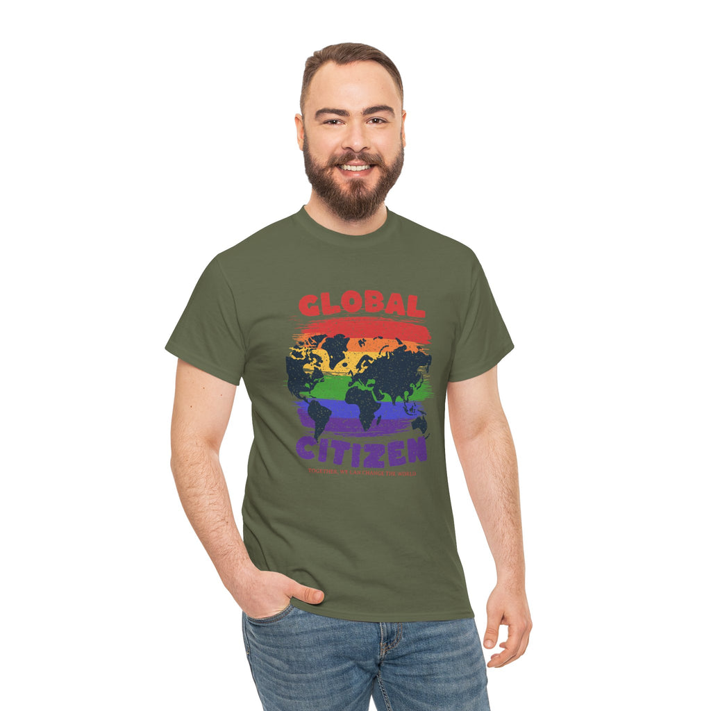 Global Citizen Rainbow Tee