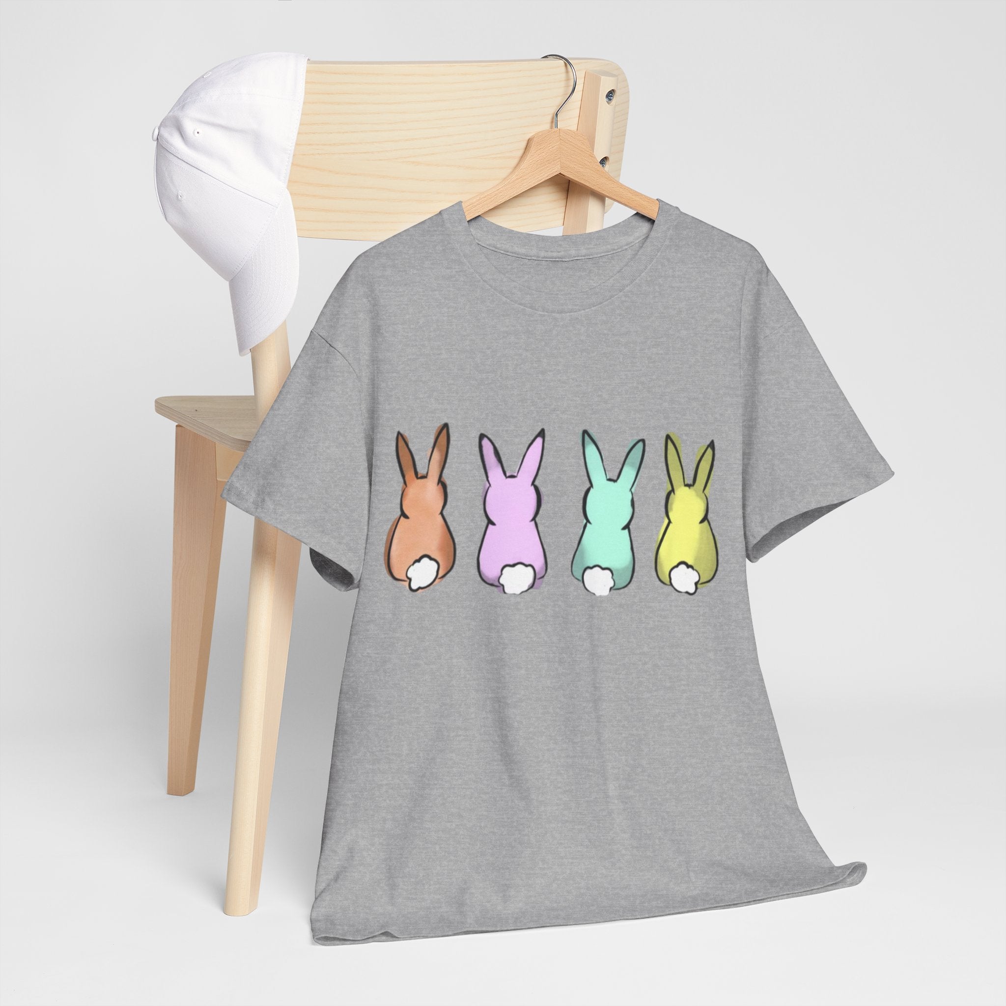 Easter Pastel Bunny Butt T-Shirt