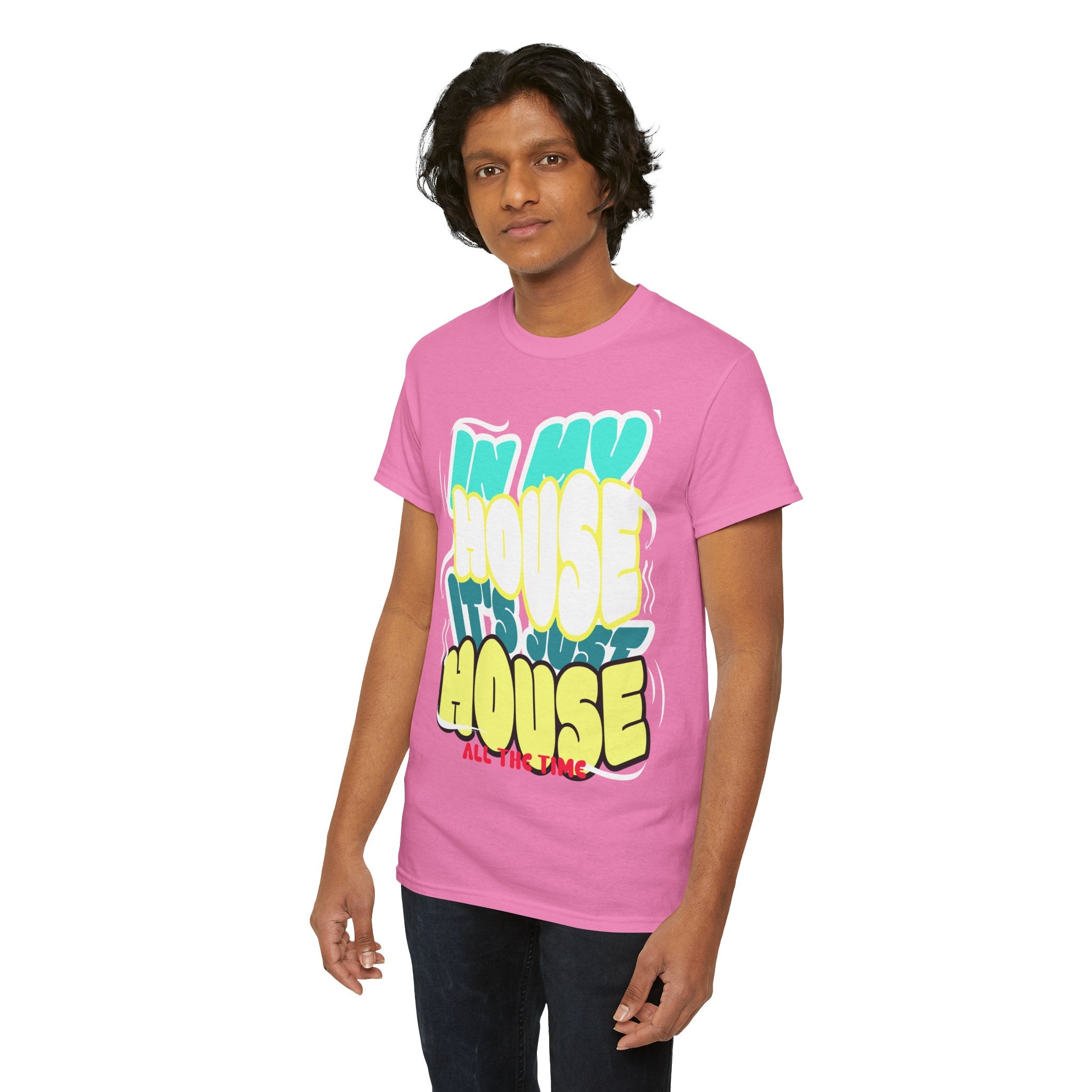 "In My House" Retro DJ House Music Tee