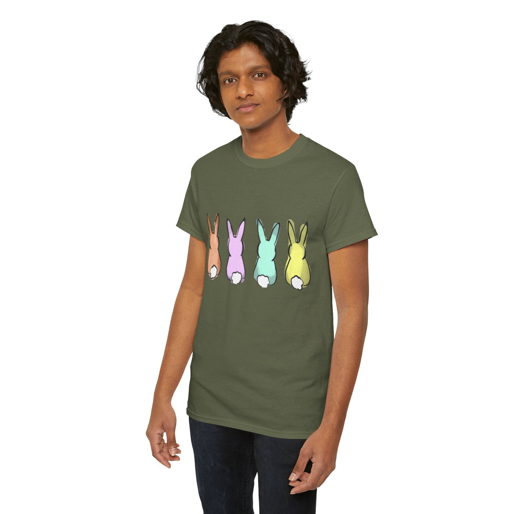 Easter Pastel Bunny Butt T-Shirt