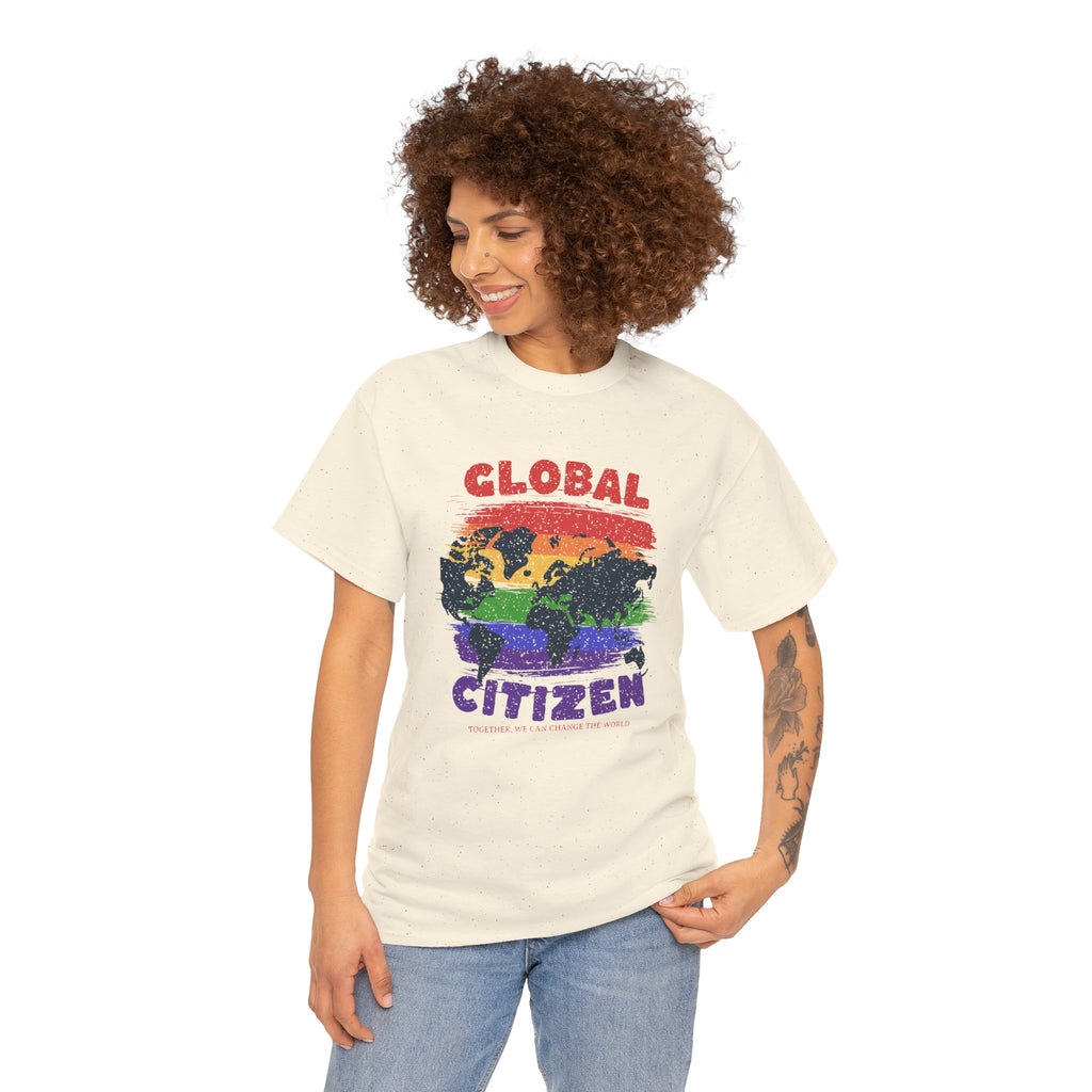 Global Citizen Rainbow Tee