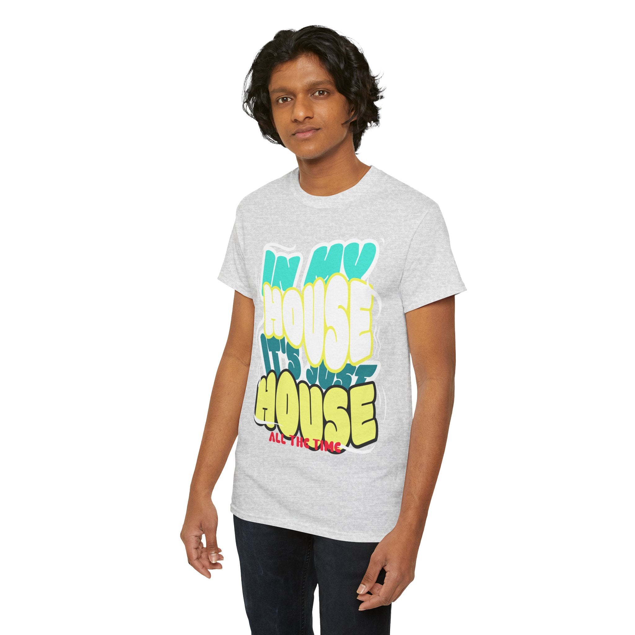 "In My House" Retro DJ House Music Tee