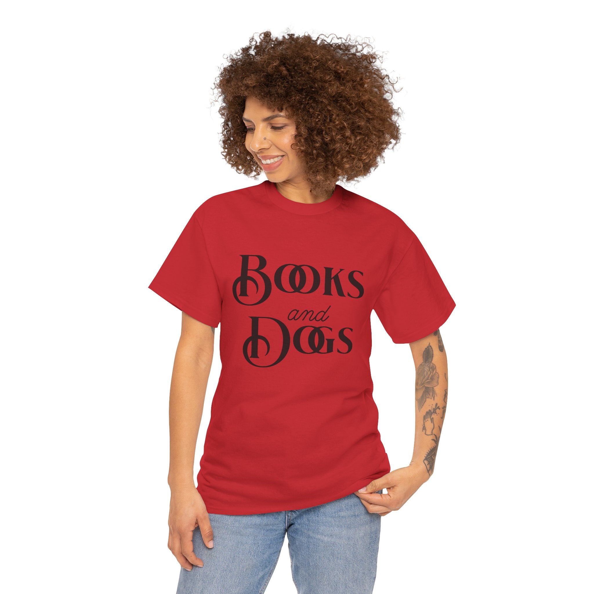 Books and Dogs Tee