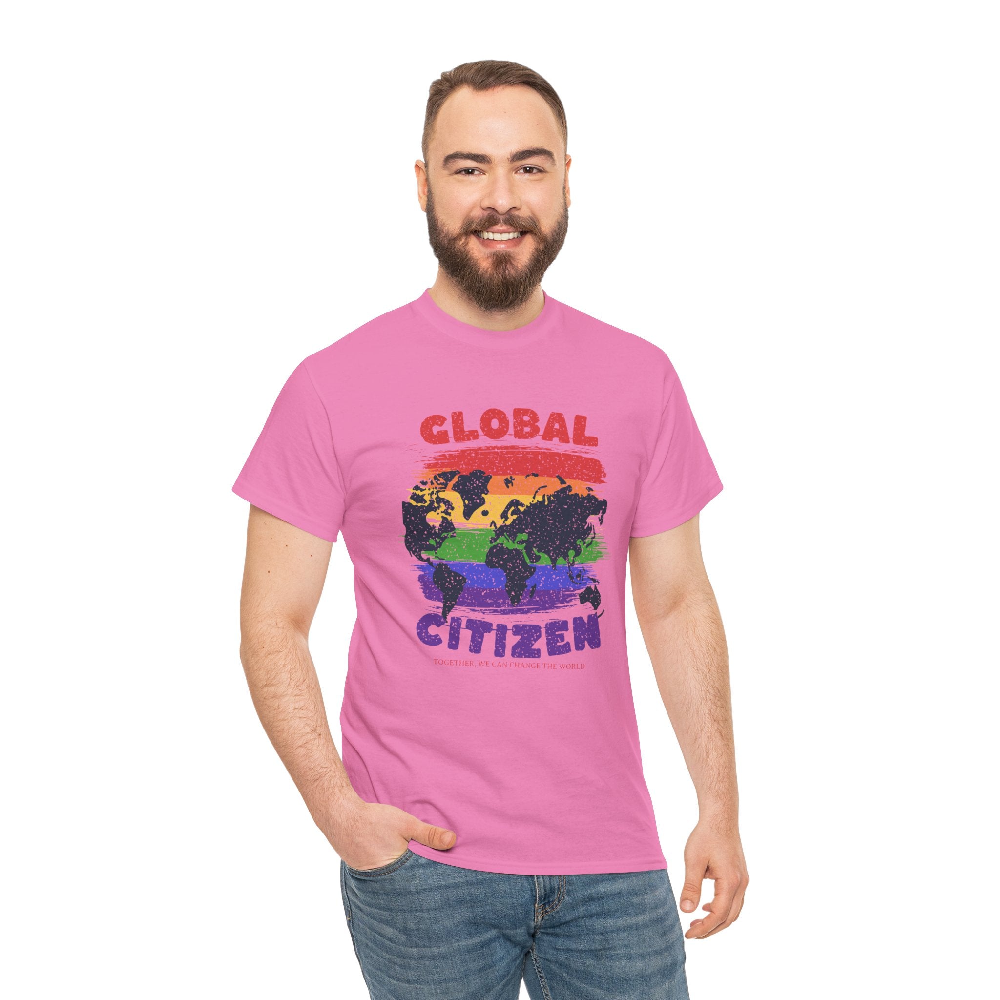 Global Citizen Rainbow Tee