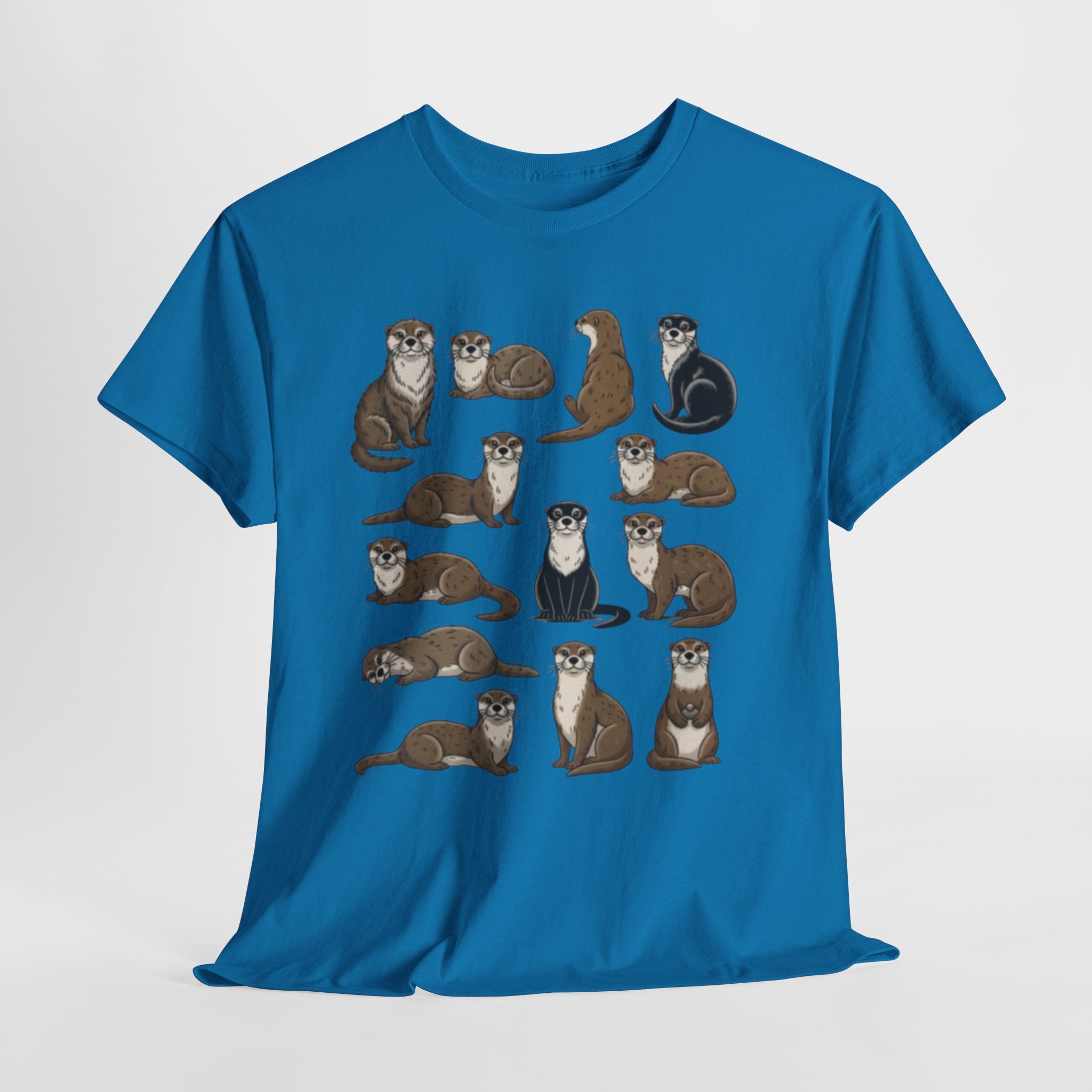 Cute Otter Illustration Tee