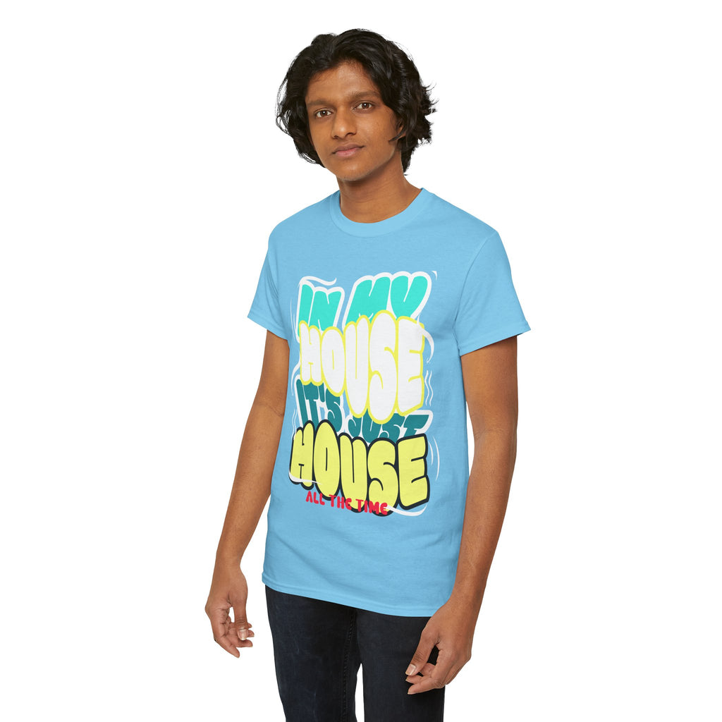 "In My House" Retro DJ House Music Tee