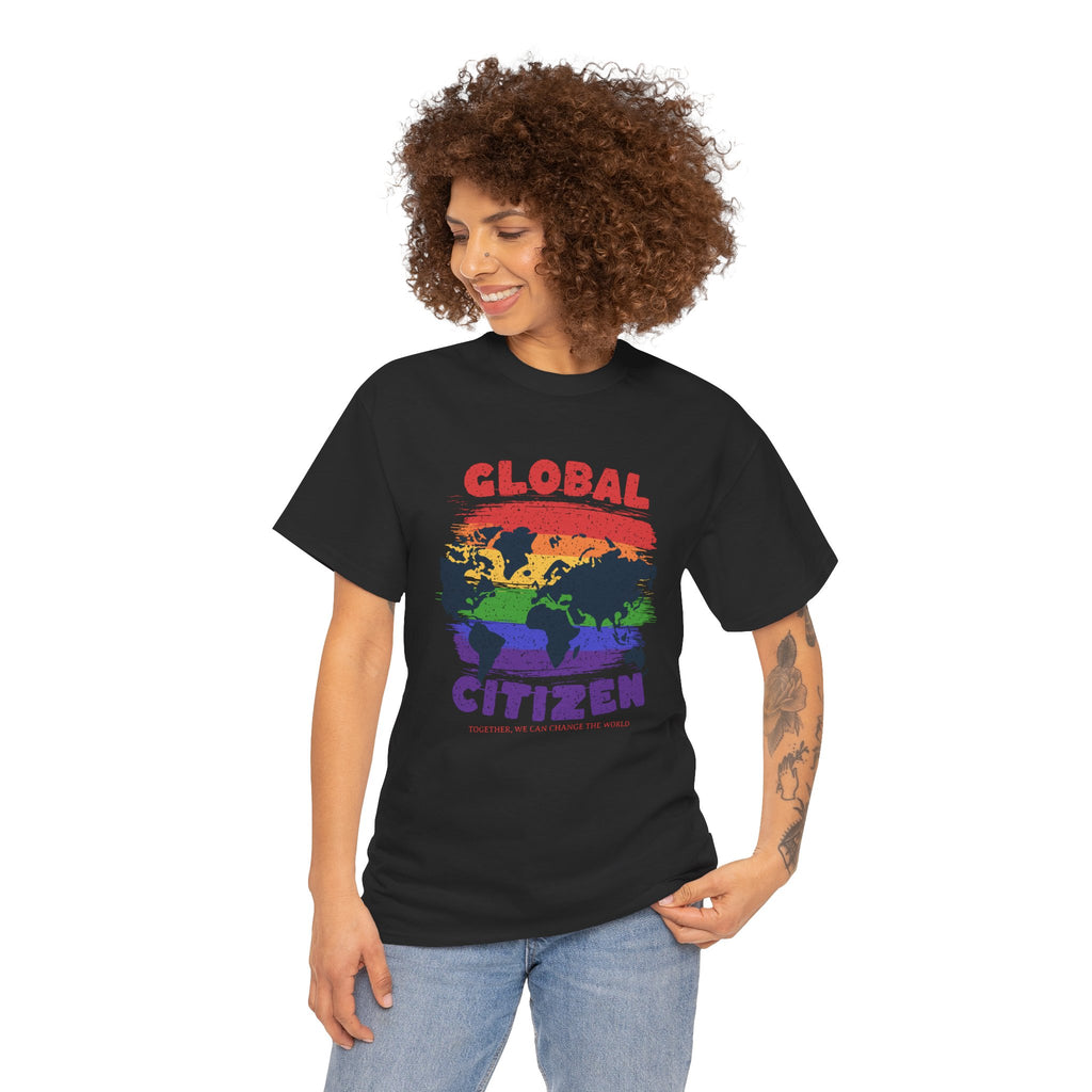 Global Citizen Rainbow Tee
