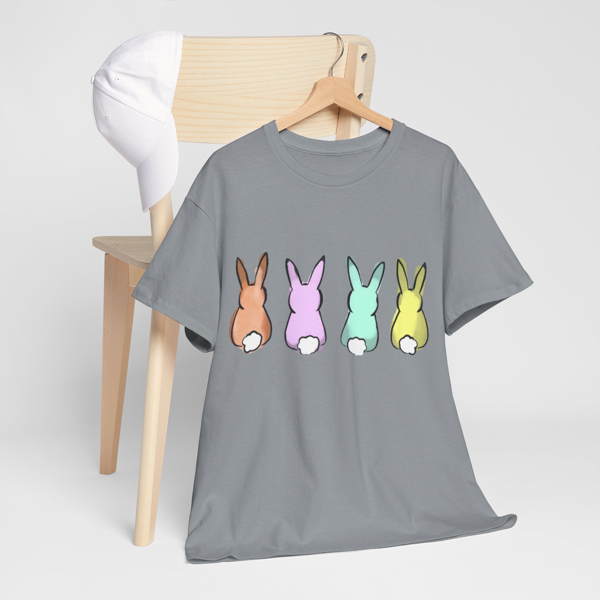 Easter Pastel Bunny Butt T-Shirt