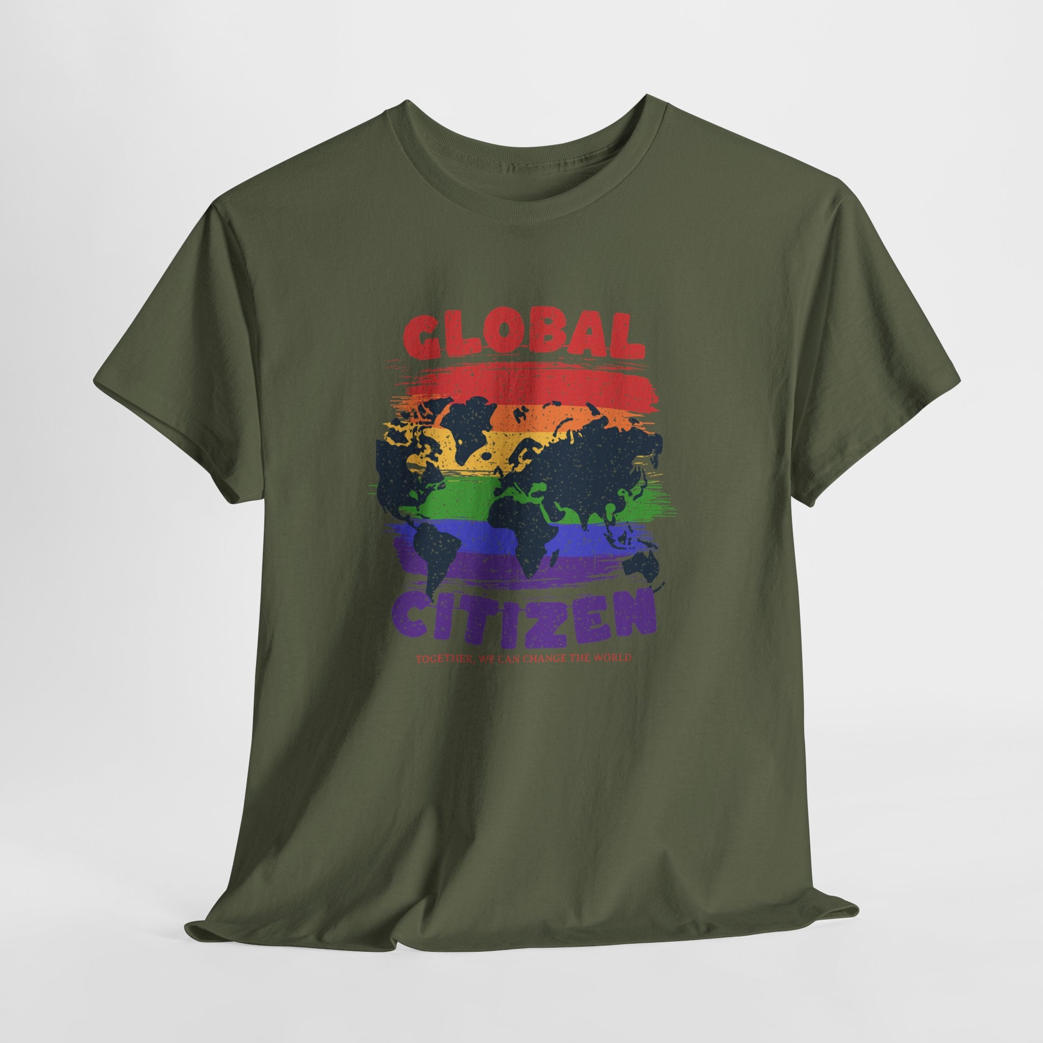 Global Citizen Rainbow Tee