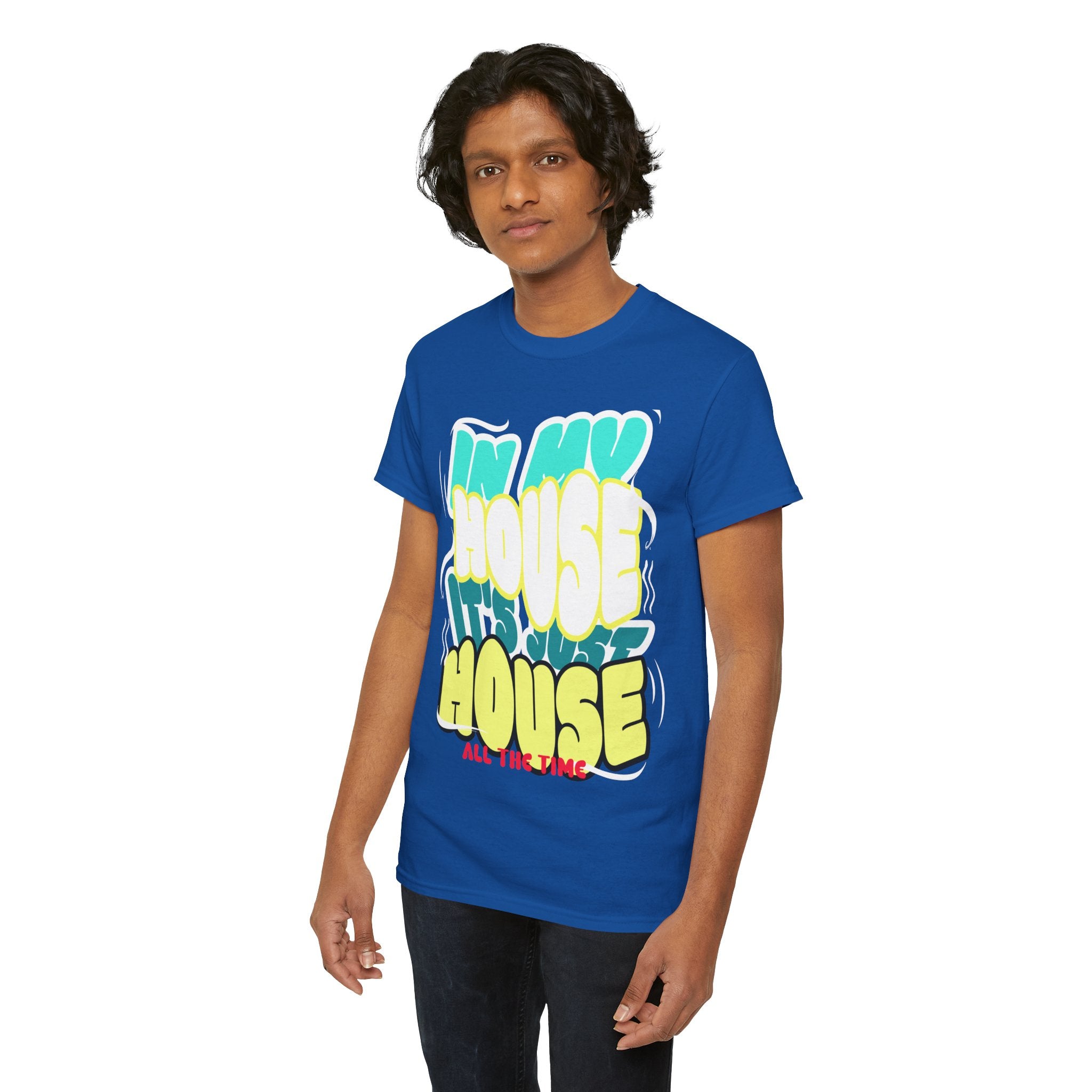 "In My House" Retro DJ House Music Tee
