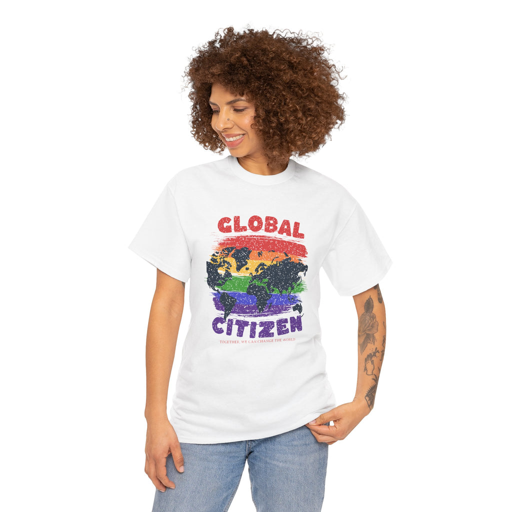 Global Citizen Rainbow Tee